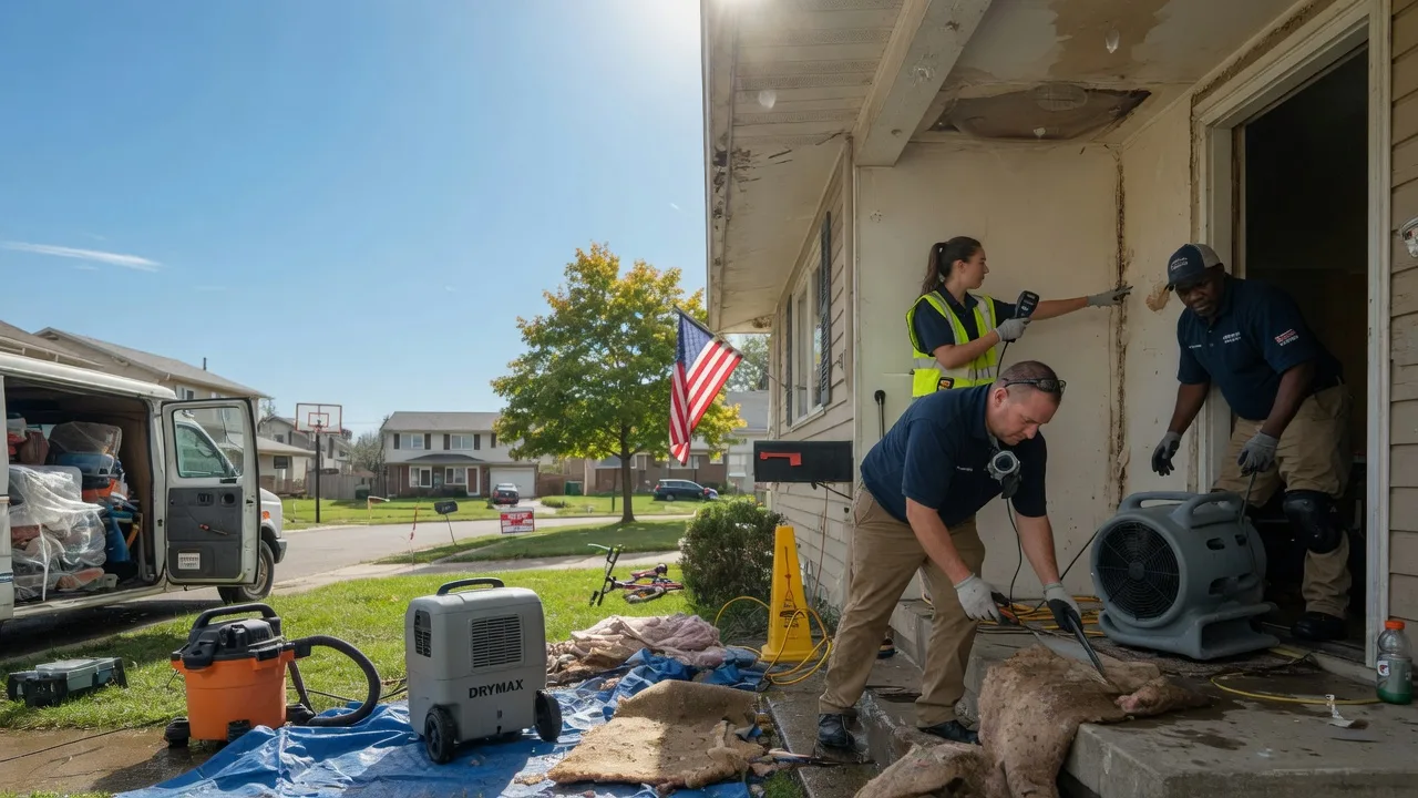 Water Damage Restoration in Slick, OK near me